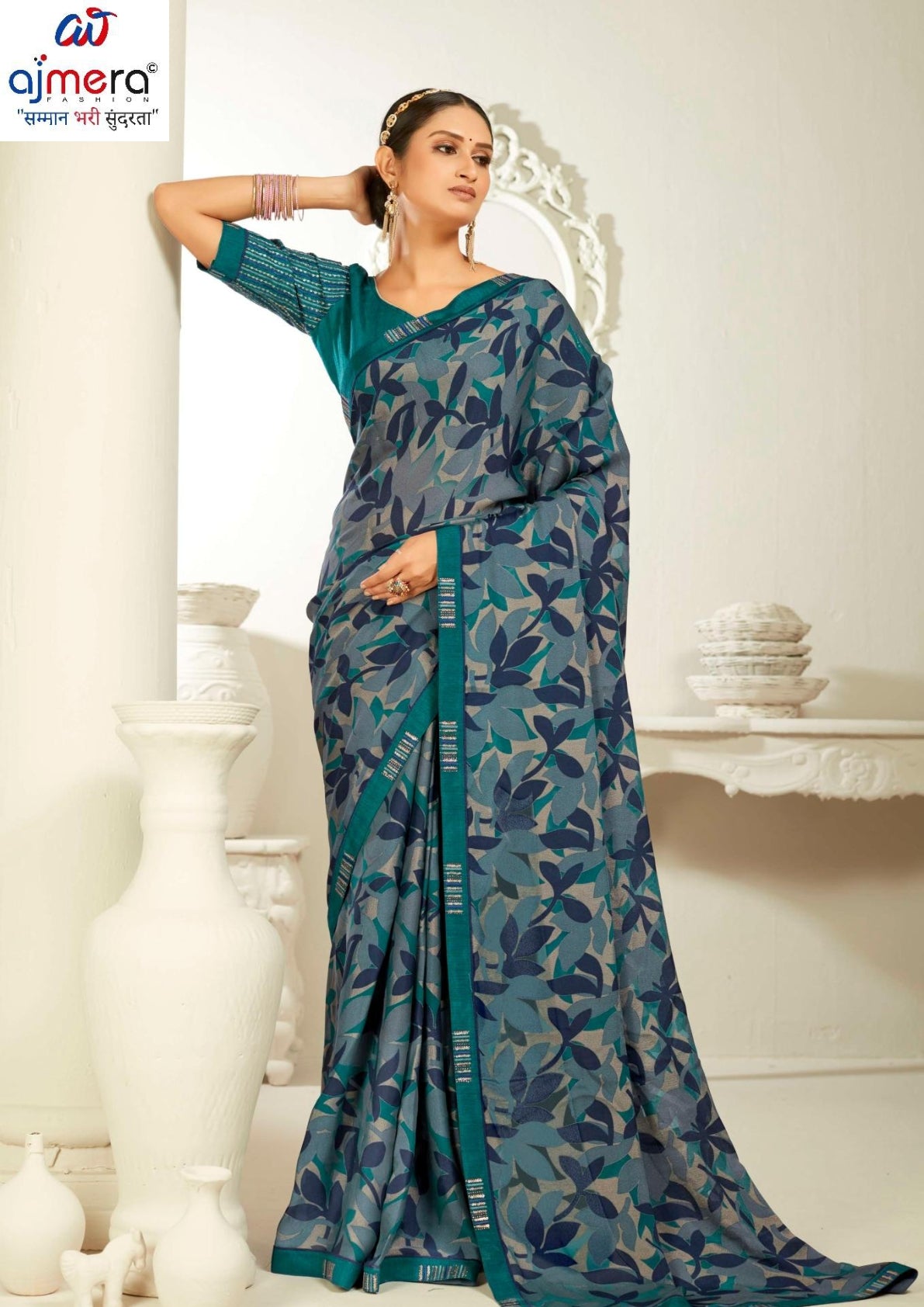 Trendy Printed Saree with Blouse Piece for Women’s Ethnic Wardrobe | RDD-TAPASYA VOL-03
