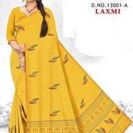 Chic Printed Saree with Blouse Piece for Sophisticated Ethnic Style | GLC-LAXMI
