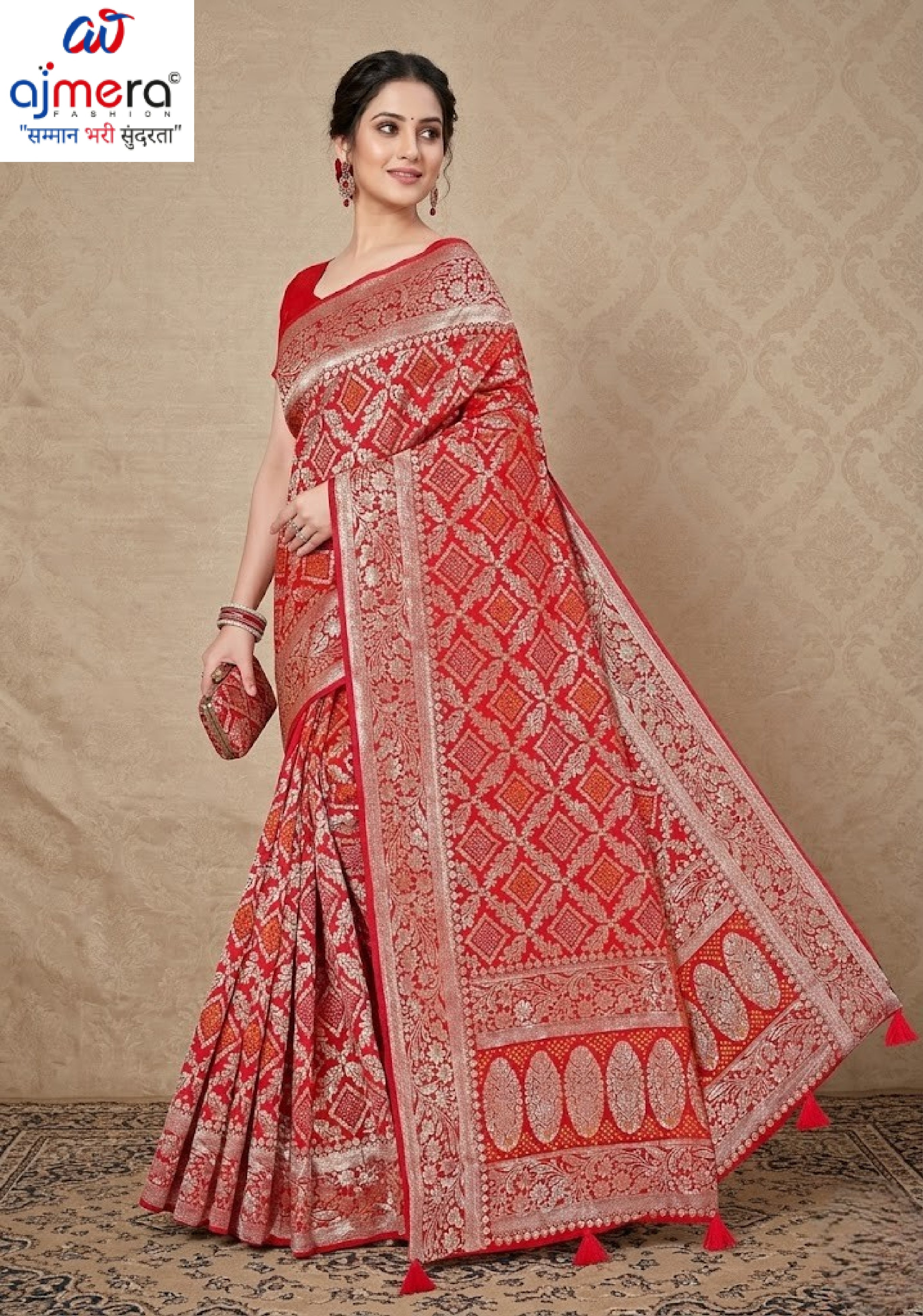 Fashionable Jacquard Silk Saree with Blouse Piece for Special Events | DBU-CHUNDARI SILK VOL-2