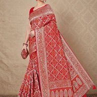 Fashionable Jacquard Silk Saree with Blouse Piece for Special Events | DBU-CHUNDARI SILK VOL-2