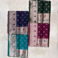 Jacquard Rapier Silk Matching Saree With Blouse Piece | DS-PAITHANI SILK