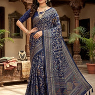 Contemporary Printed Saree with Blouse Piece for Premium Wear  | RDD-VISHAKA VOL-4