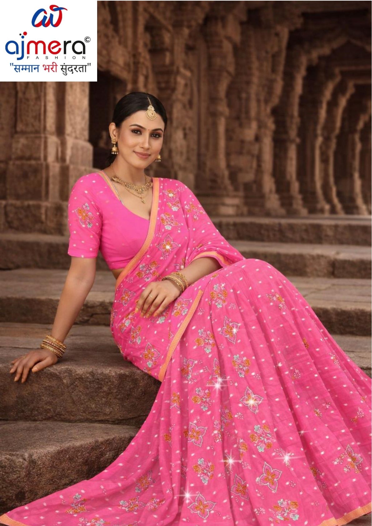 Pure Cotton Saree with Without Blouse for Premium Ethnic and Traditional Wear | PJA-PAN BAHAR