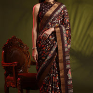 Holland Silk Handloom Silk Saree with Blouse for Premium Ethnic and Traditional Wear | ALL-HOLLAND SILK-05