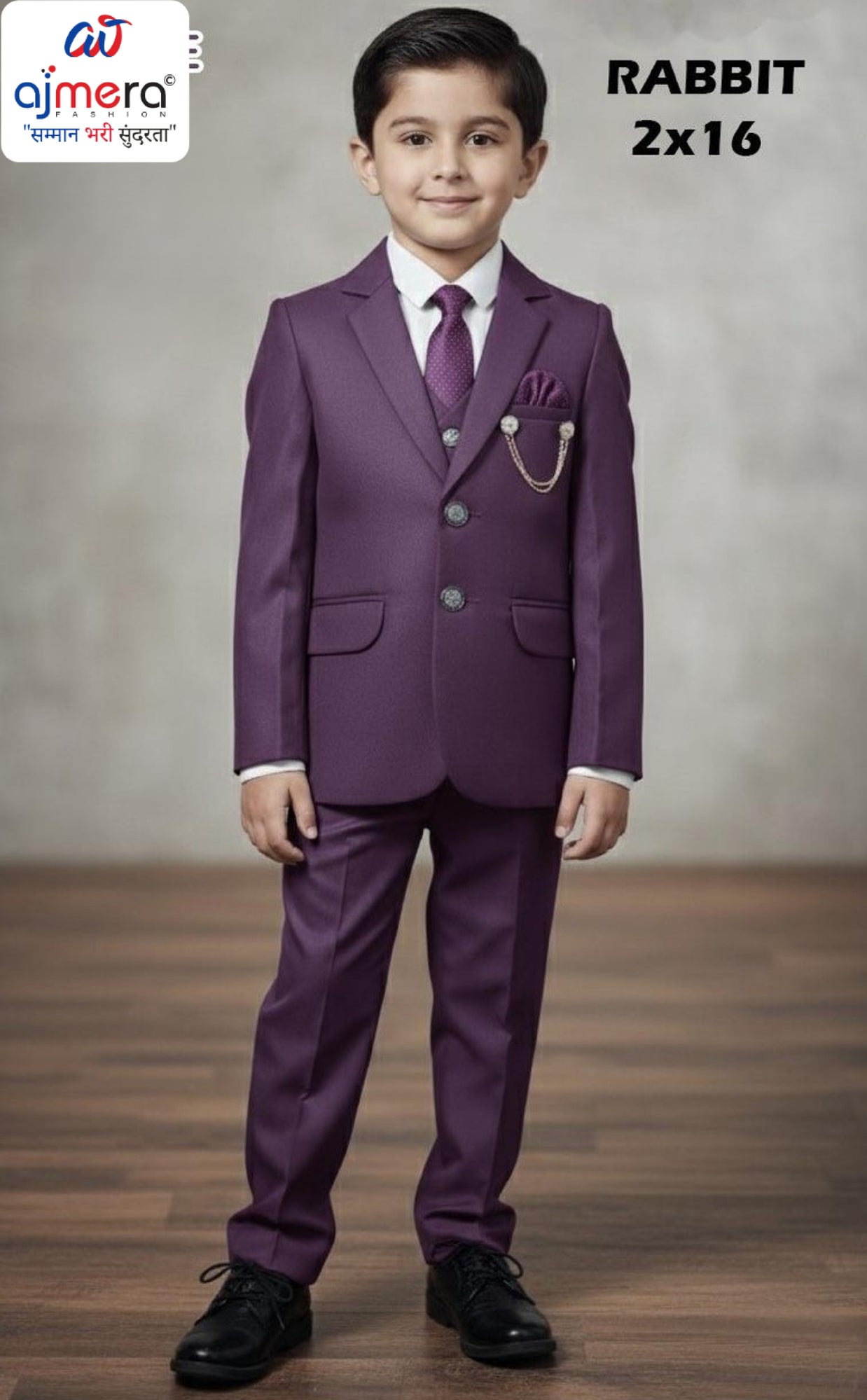 Wholesale Boys Coat Pant Set for Retail Stores | JDW-RABBIT-5X6X7