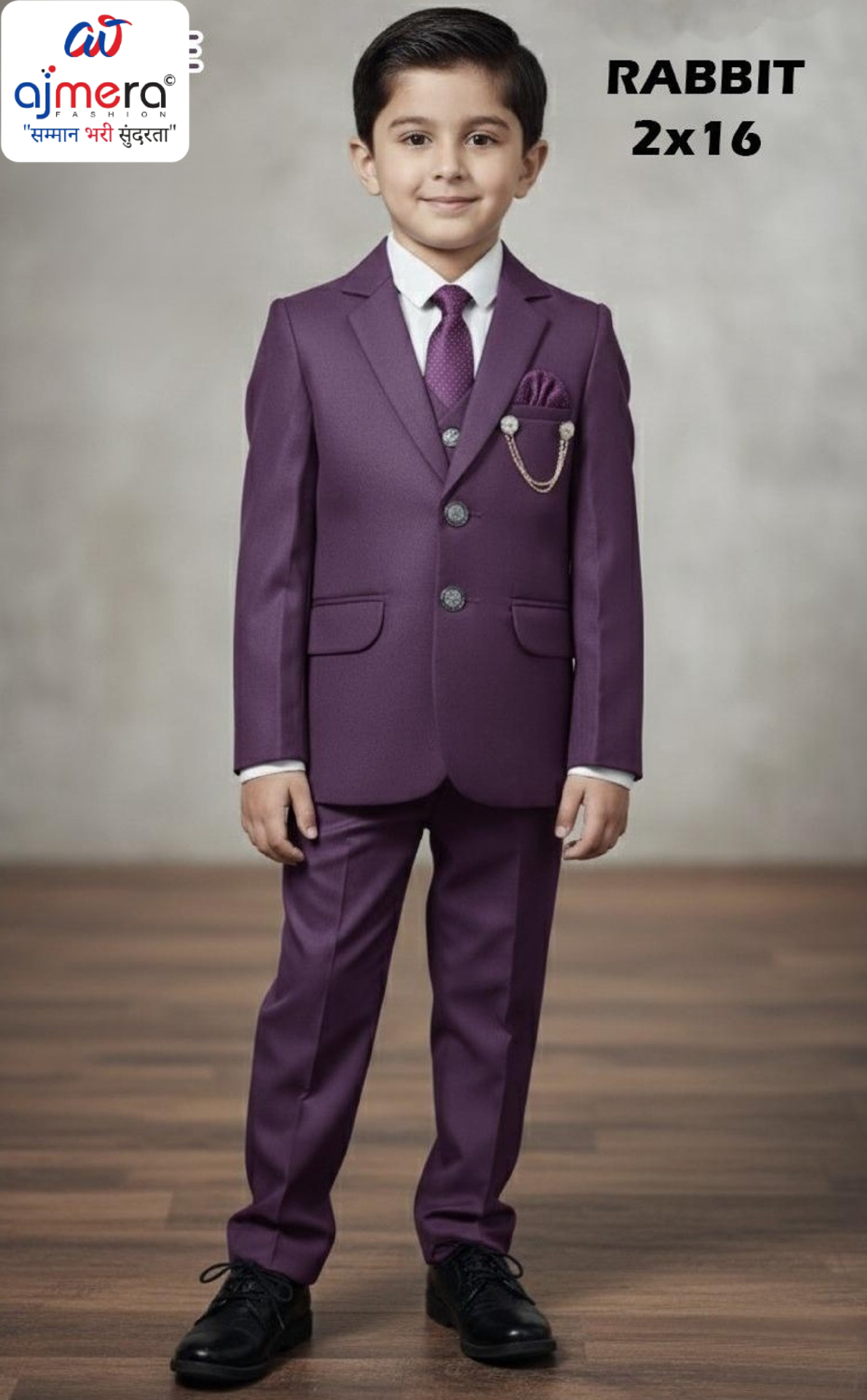 Wholesale Boys Coat Pant Set for Retail Stores | JDW-RABBIT-5X6X7