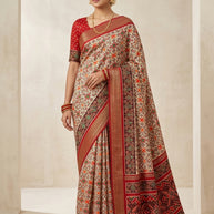 Cultural Elegance Jacquard Silk Saree With Blouse Piece | MDW-SRIYA