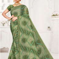 Classic Printed Saree with Blouse Piece for Timeless Traditional Style  | SNR-MATI