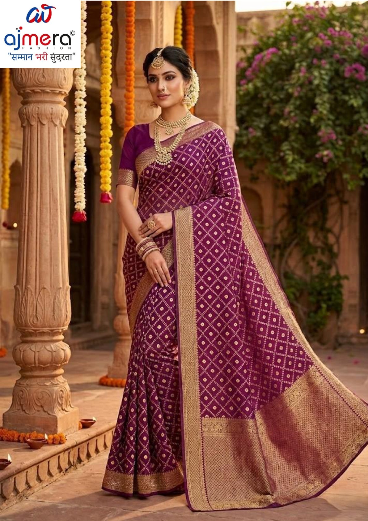 Lycra Dyed Matching Saree Collection without Blouse for Premium Ethnic and Traditional Wear | JP-SAAWARIYA