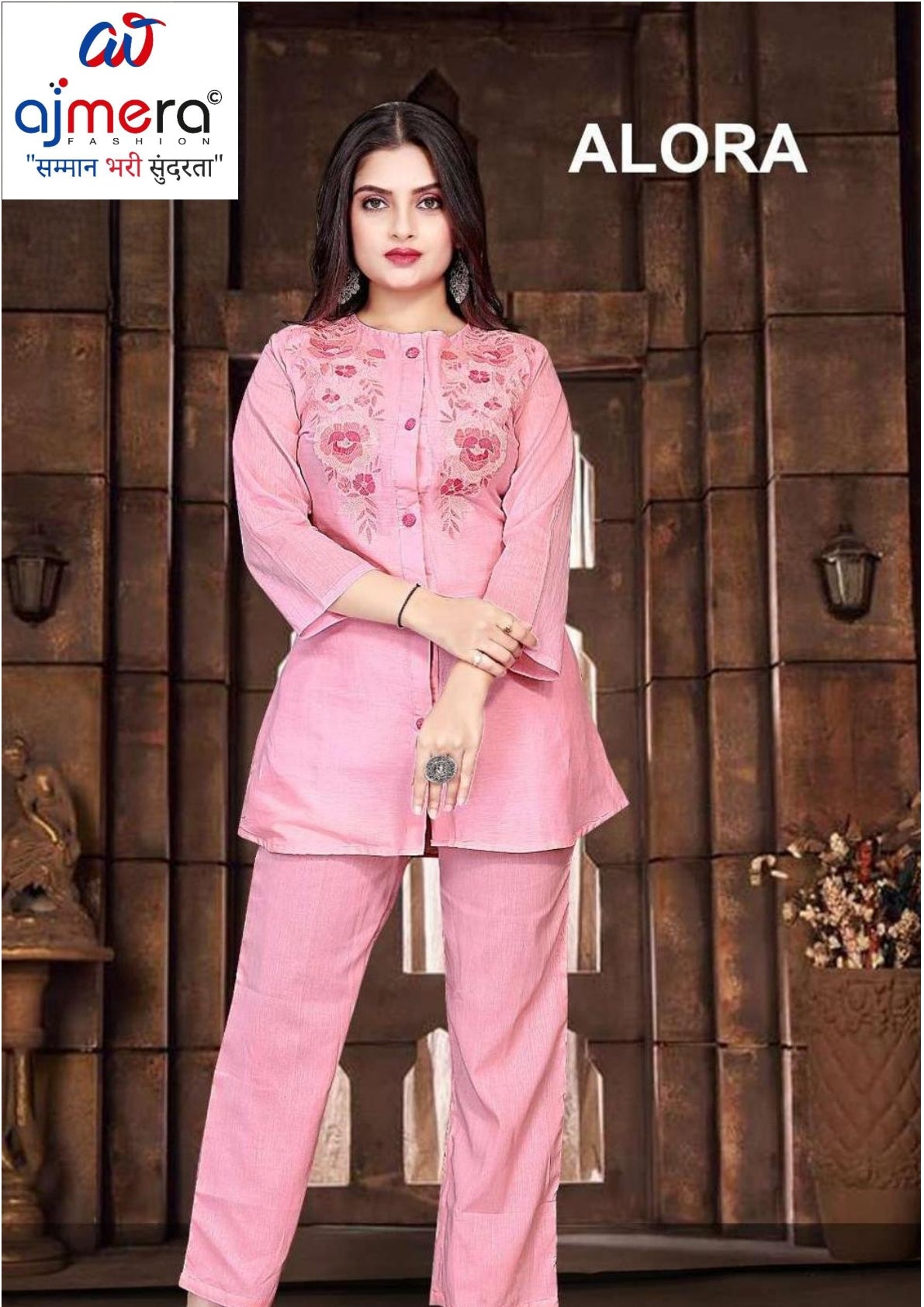 Designer Contemporary Co-Ord Kurti Set for Women | SMY-ALORA