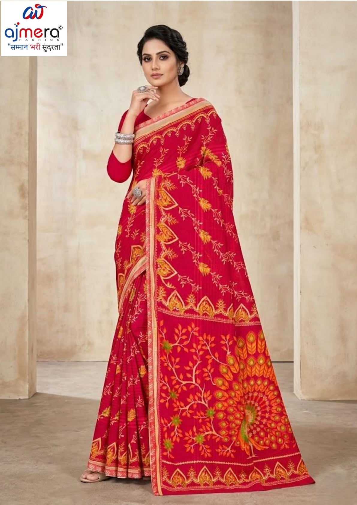 Pure Cotton Saree with Without Blouse for Premium Ethnic and Traditional Wear | TLS-PREETY SILK