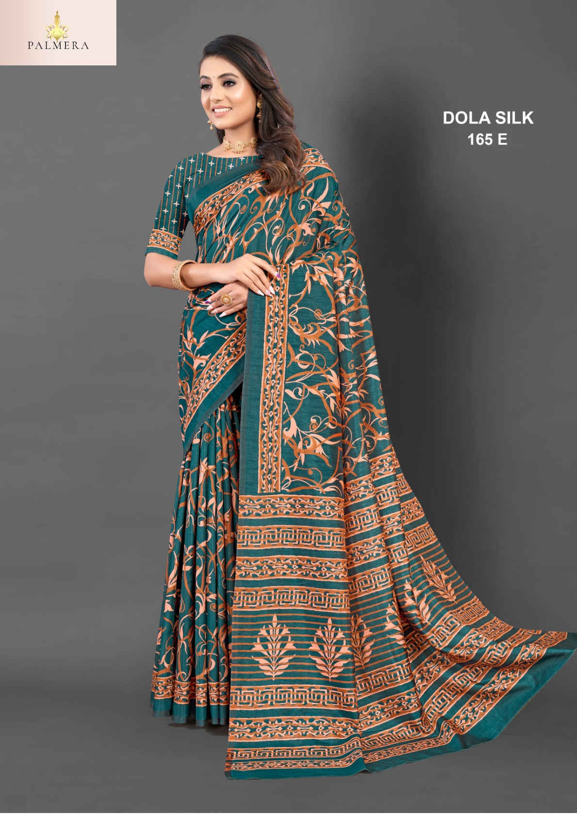 Dola Silk Blended Silk Saree with Blouse for Premium Ethnic and Designer Wear | ALL-DOLA SILK-165