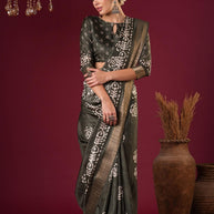 Holland Silk Handloom Silk Saree with Blouse for Premium Ethnic and Traditional Wear | ALL-HOLLAND SILK-100