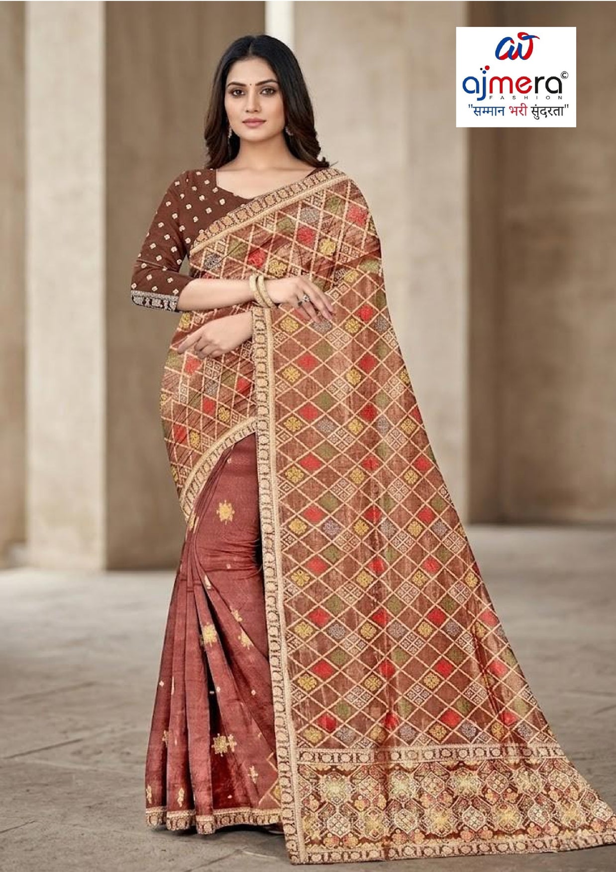 Graceful Jacquard Silk Saree with Blouse Piece for Timeless Ethnic Fashion | PLP-NEW SHASIRAJ
