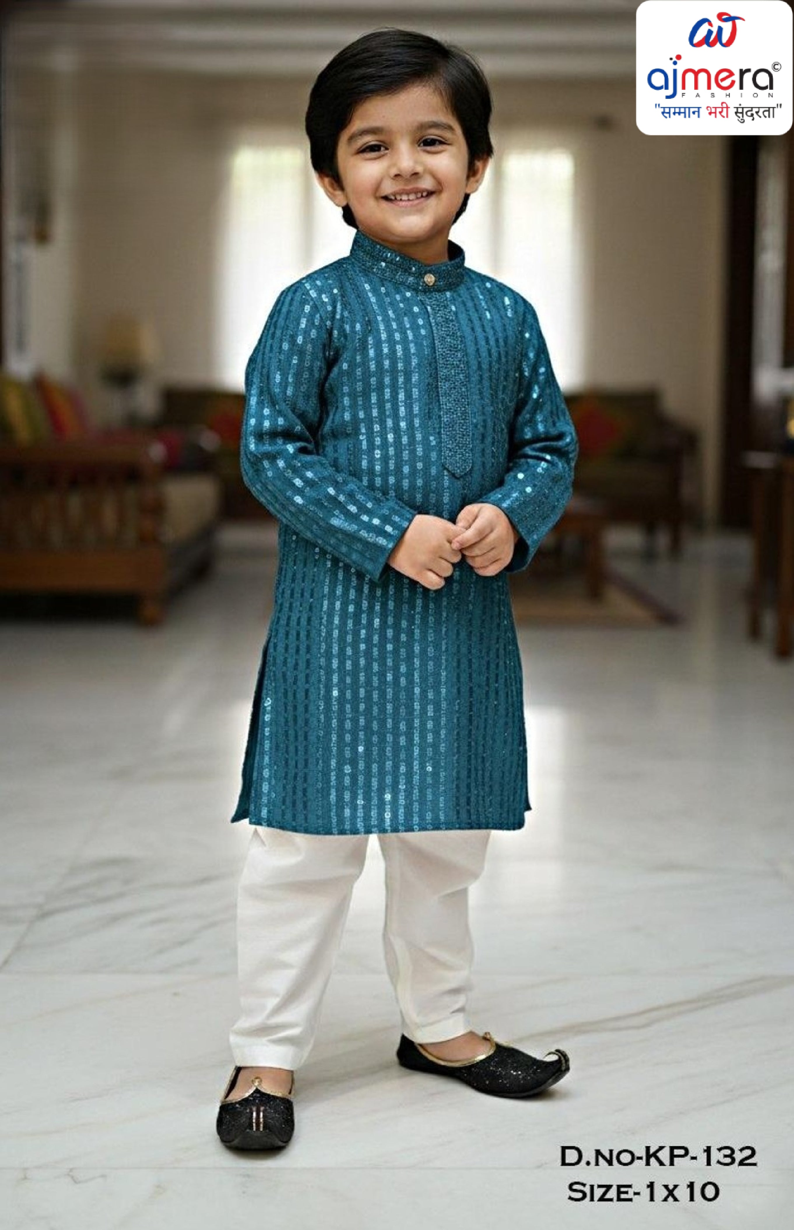 Wholesale Kids Kurta Payjama Set | JDW-KP132