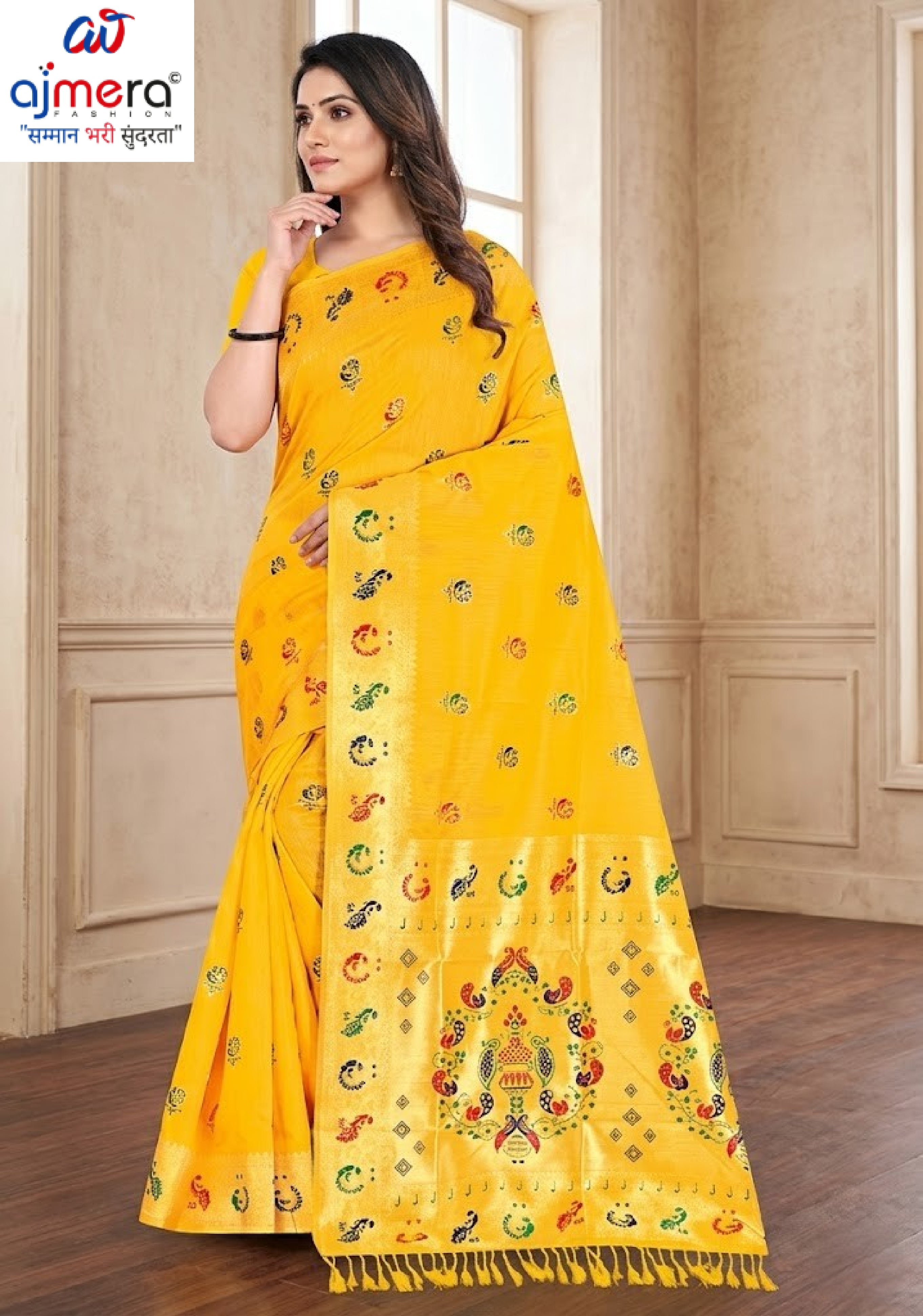 Exclusive Jacquard Silk Saree with Blouse Piece for Premium Cultural Wear | TUL-SAFARI COTTON VOL-02