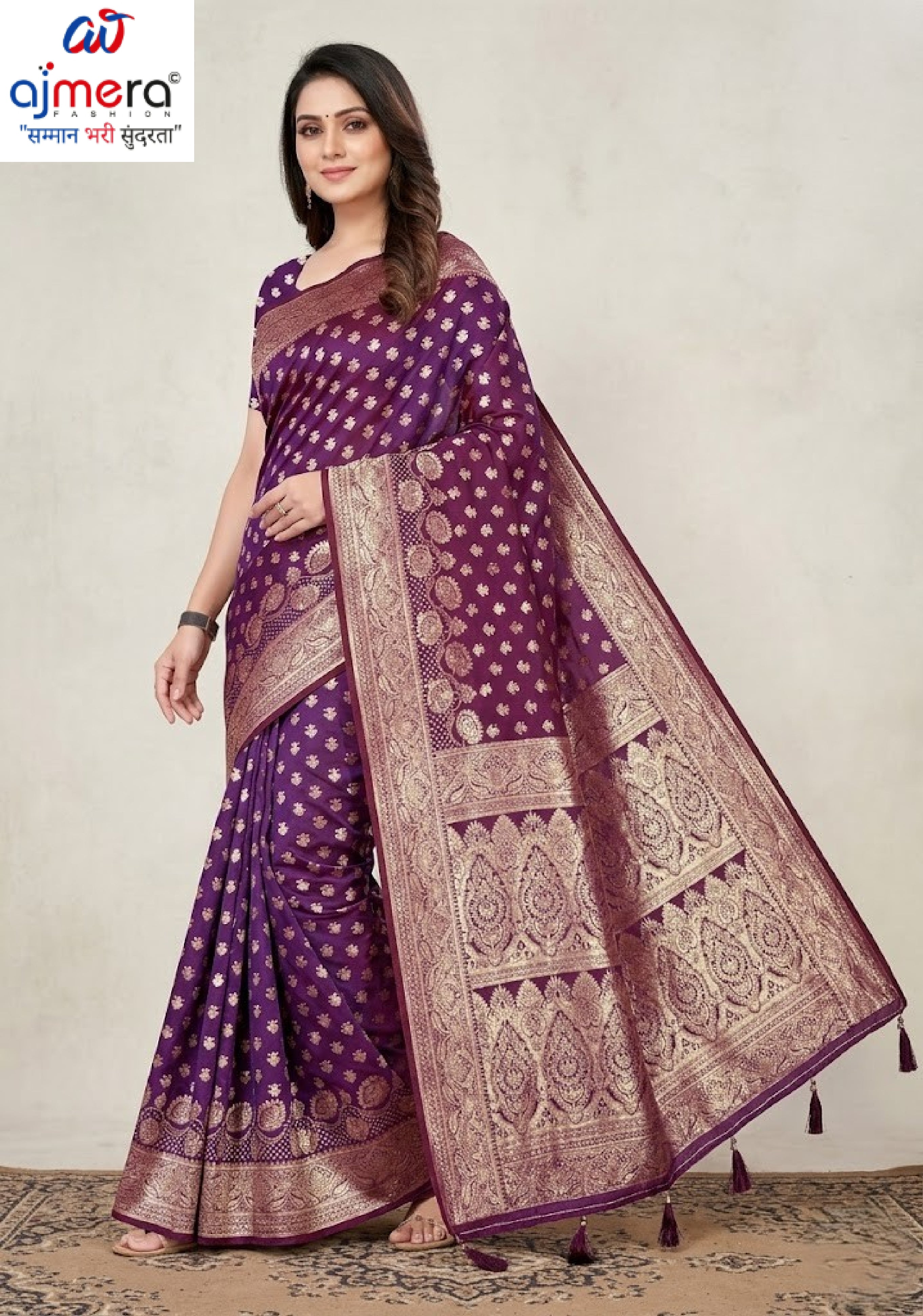 Rich Jacquard Silk Saree with Blouse Piece for Sophisticated Ethnic Style | TUL-VEERA SILK VOL-02