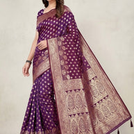 Rich Jacquard Silk Saree with Blouse Piece for Sophisticated Ethnic Style | TUL-VEERA SILK VOL-02