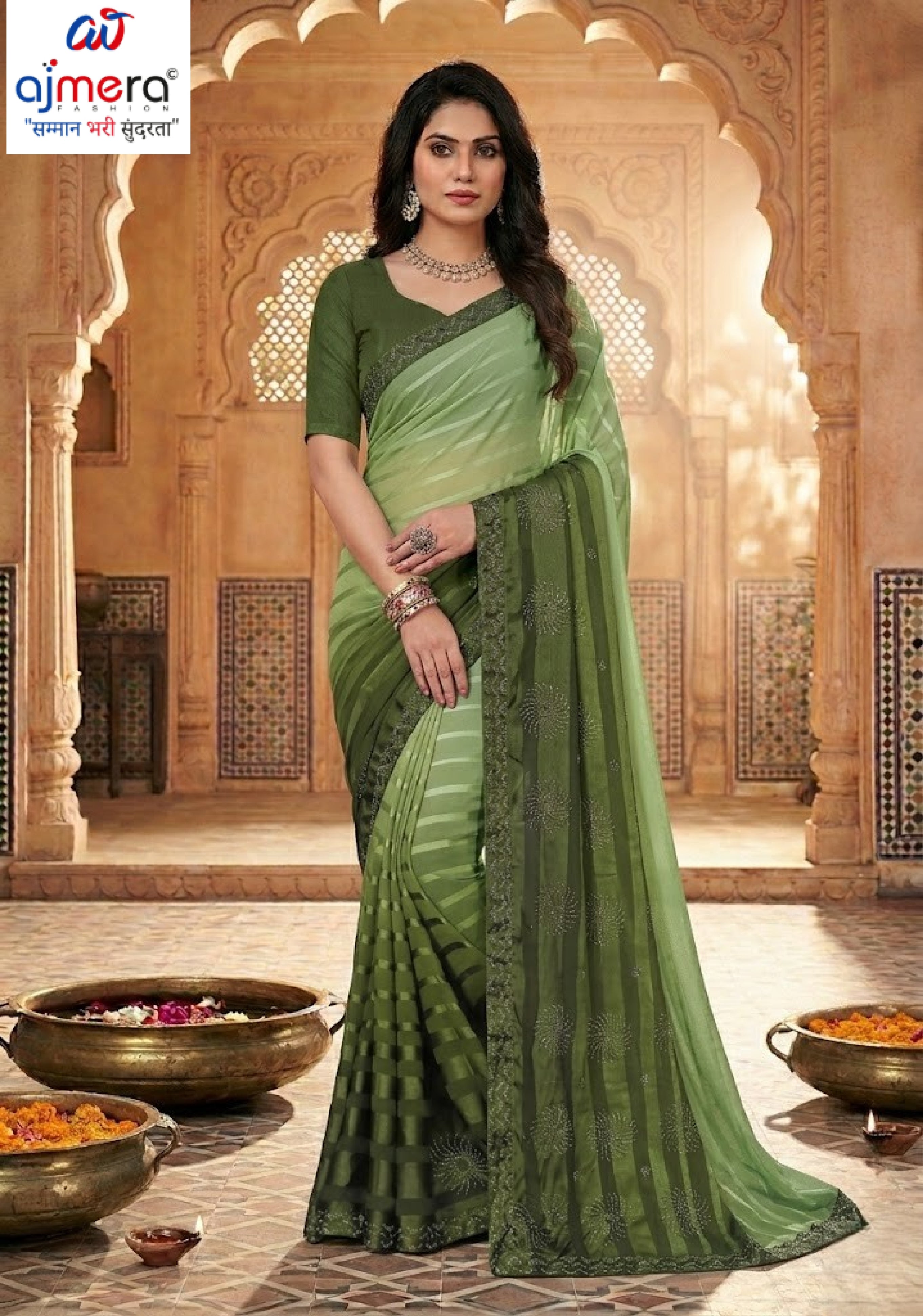 Dyed Matching Saree Bulk Supplier with Blouse Piece for Premium Ethnic and Traditional Wear | RAL-DATA