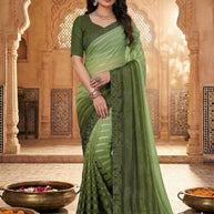 Dyed Matching Saree Bulk Supplier with Blouse Piece for Premium Ethnic and Traditional Wear | RAL-DATA