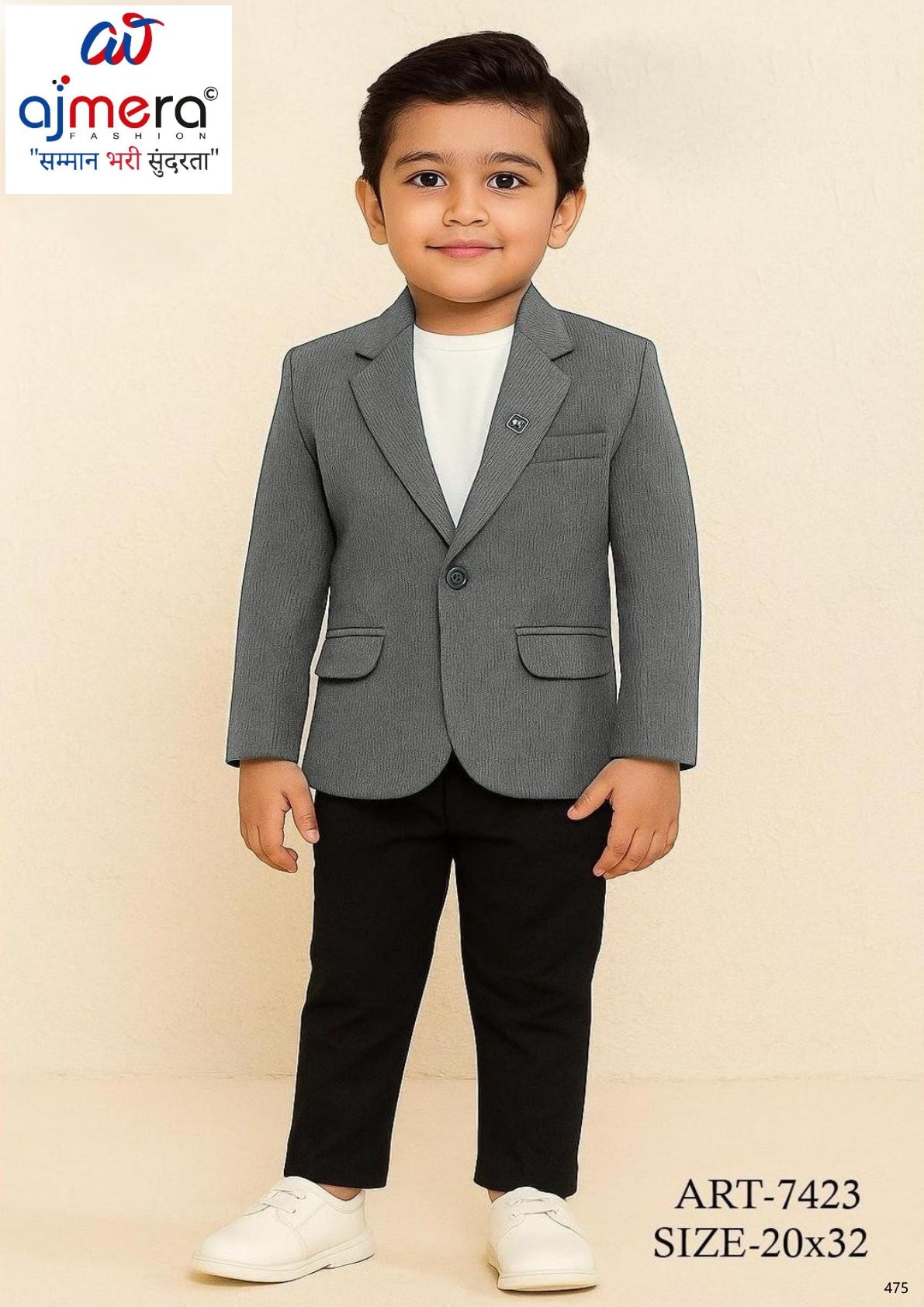 Wholesale Boys 3 PCS Ethnic Wear Set | JDW-7423