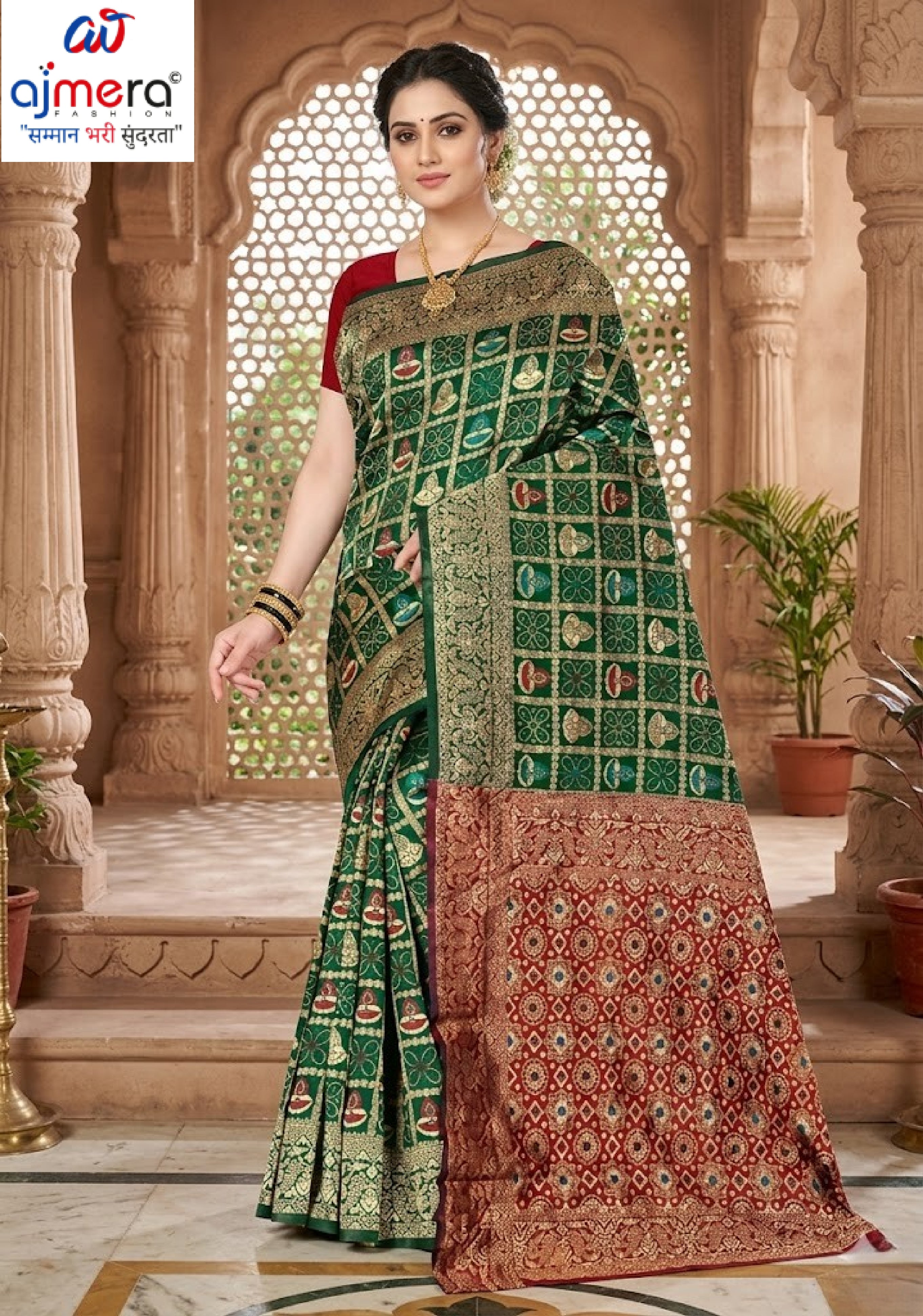 Exquisite Rapier Silk Matching Saree With Blouse Piece | TUL-KALASH SILK VOL-02