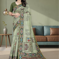 Chitra Blended Silk Saree with Blouse for Premium Ethnic and Designer Wear | ALL-CHITRA VOL-01
