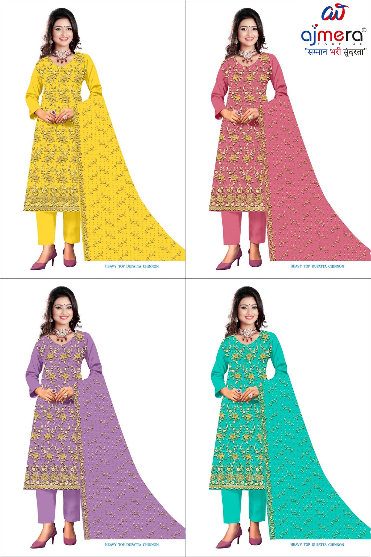 Designer Unstitched Suit Collection for Wholesale Buyers | RID-ASHOKA-2