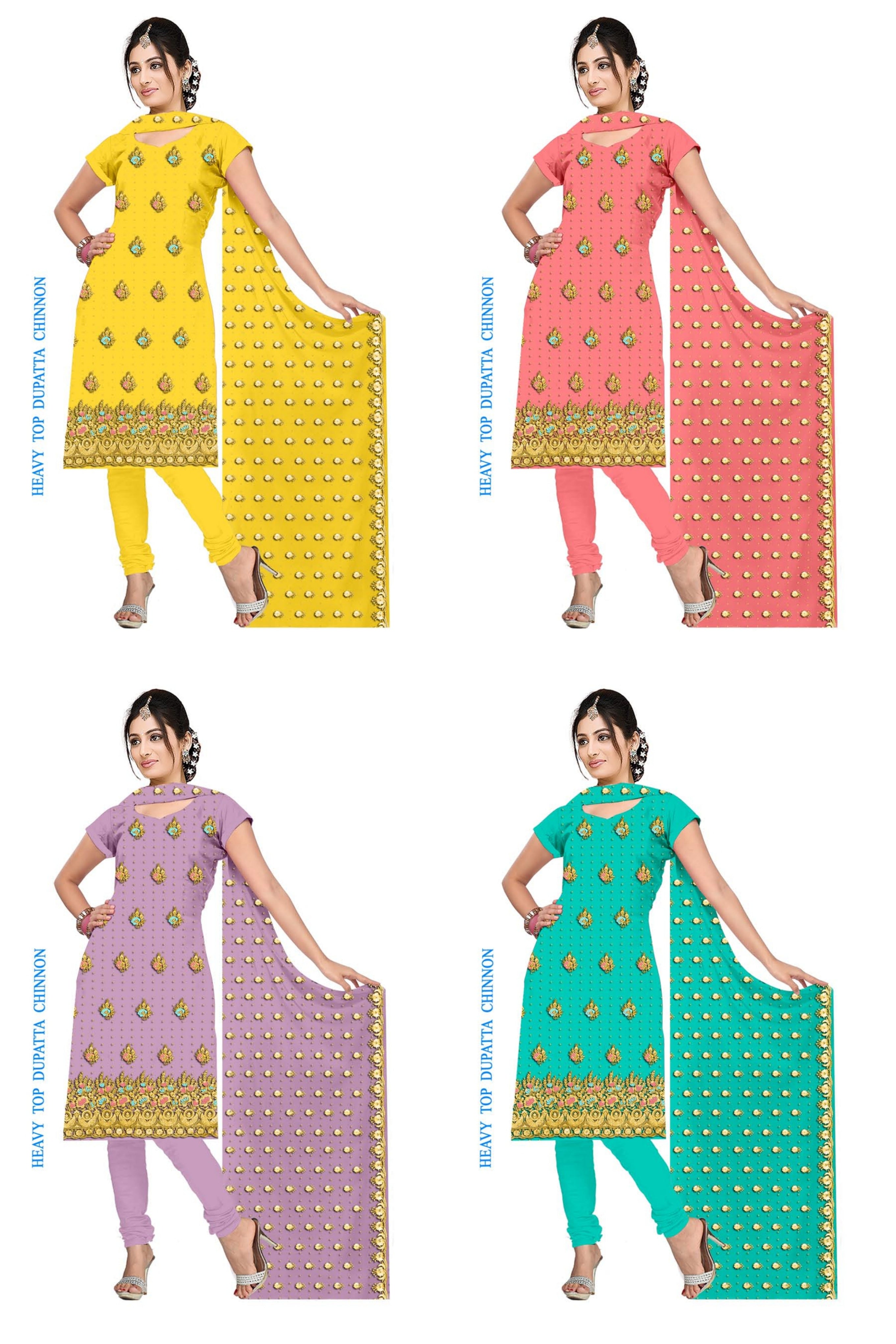 Bulk Unstitched Suit Collection for Garment Dealers | RID-SHUBHMAN