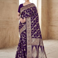 Exclusive Jacquard Silk Saree with Blouse Piece for Premium Cultural Wear | TUL-HANSJODA SILK VOL-46