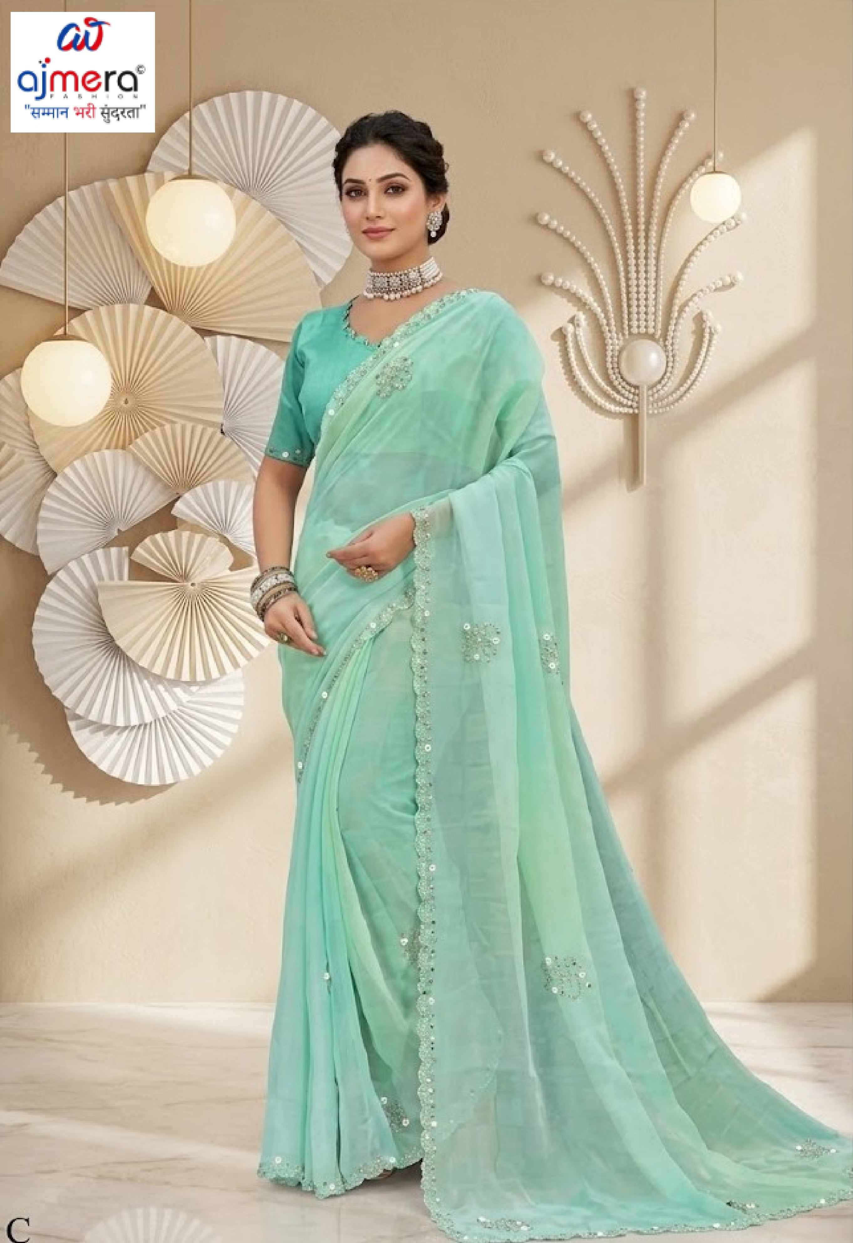 Chic Printed Saree with Blouse Piece for Sophisticated Ethnic Style  | RDD-BHUMIKA