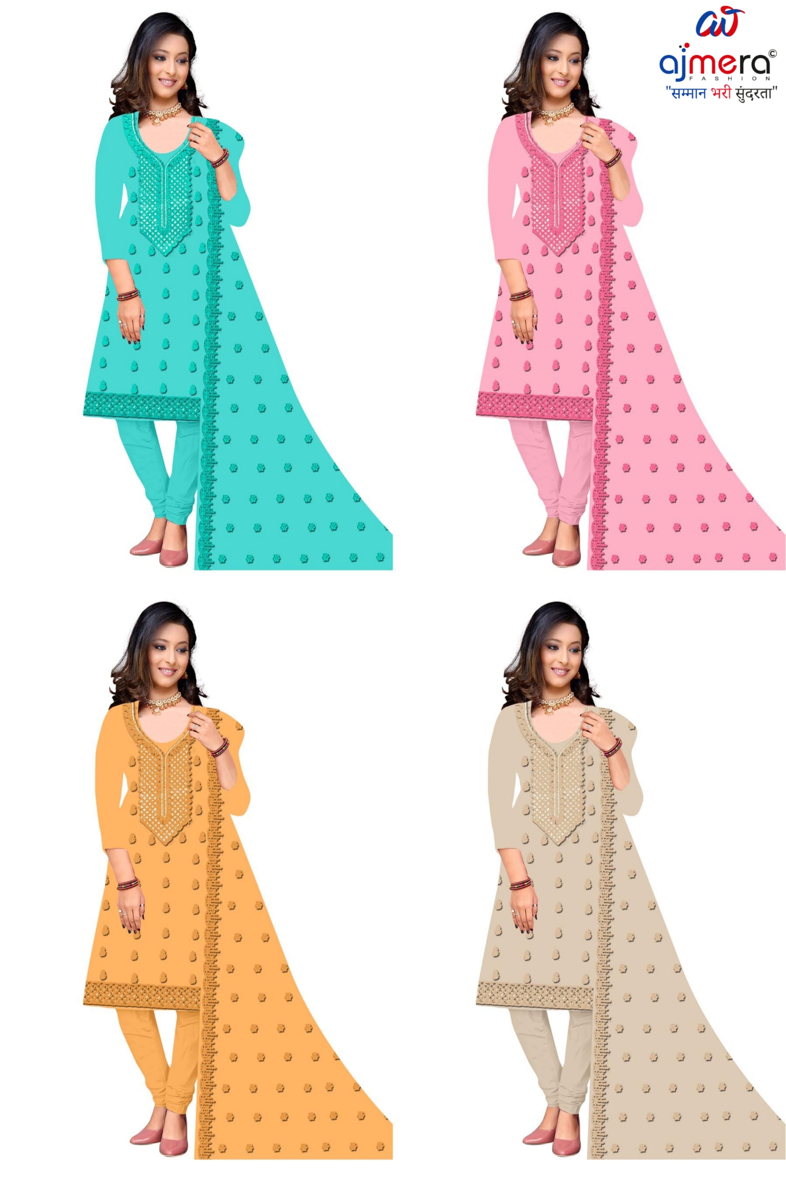 Premium Designer Unstitched Suit Set | RPY-BHAI BHANDHI-3