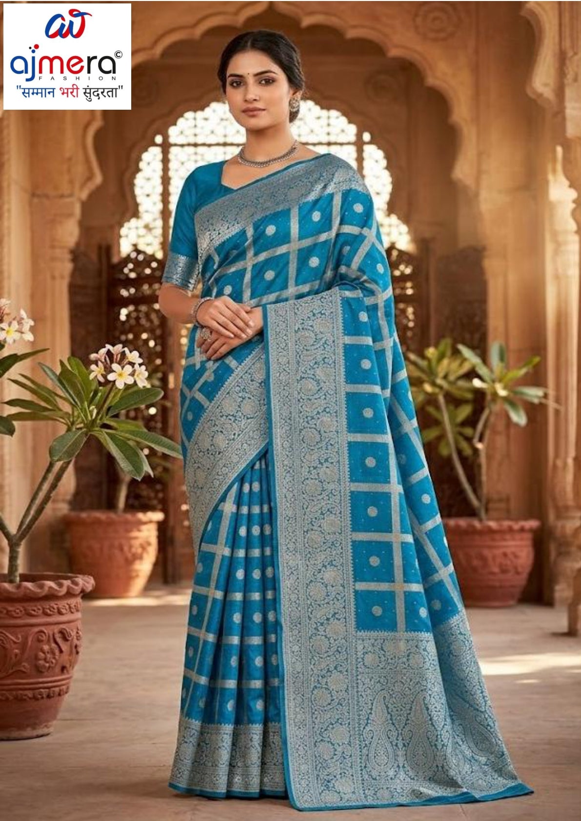 Handwork Heritage Saree with Blouse Piece for Premium Ethnic and Traditional Wear | ROOP-8449