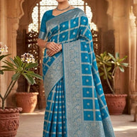 Handwork Heritage Saree with Blouse Piece for Premium Ethnic and Traditional Wear | ROOP-8449