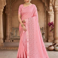 Classic Craft Jacquard Silk Saree With Blouse Piece | MTE-25351