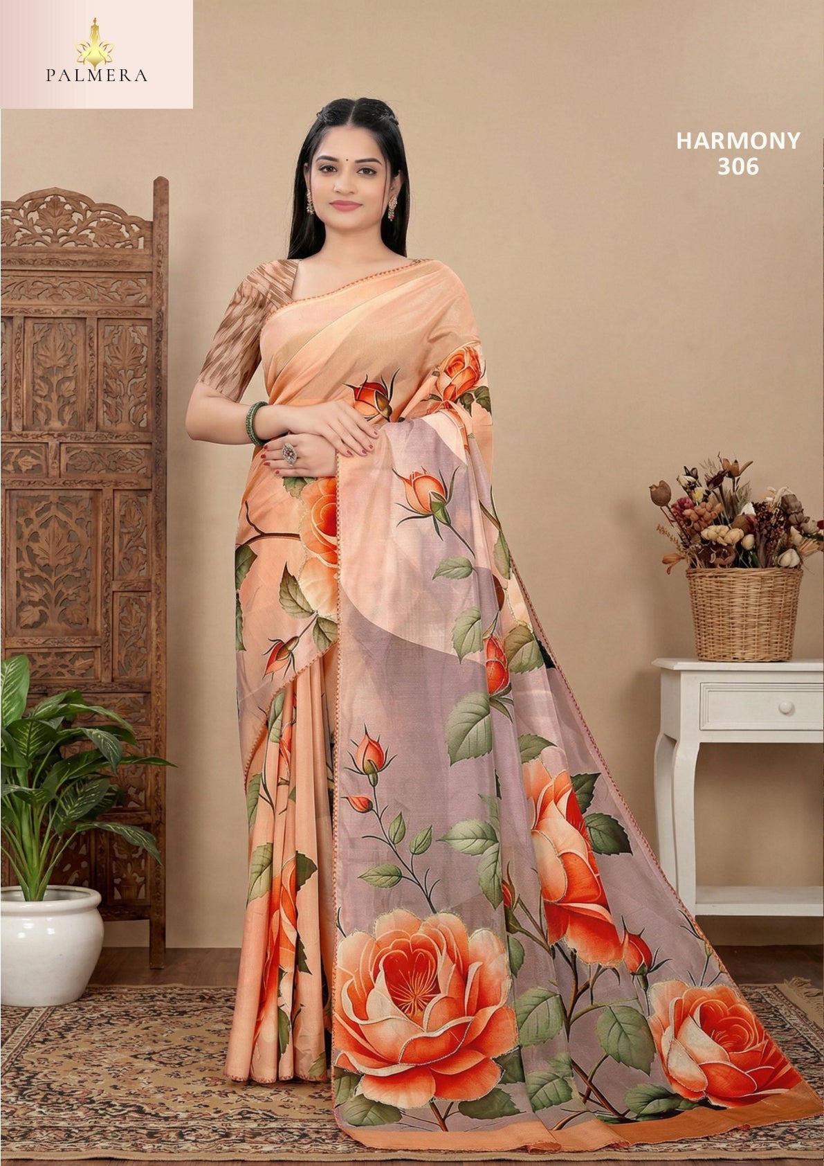 Harmony Organza Saree with Blouse for Premium Ethnic and Designer Wear | ALL-HARMONY VOL-03