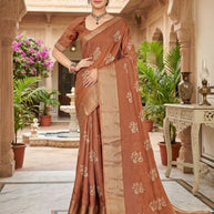 Stylish Printed Saree with Blouse Piece for Traditional Celebrations | TTS-SINDHU VOL-11