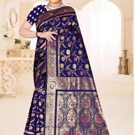 Refined Craft Jacquard Silk Saree With Blouse Piece | TUL-CLEAR SILK VOL-09