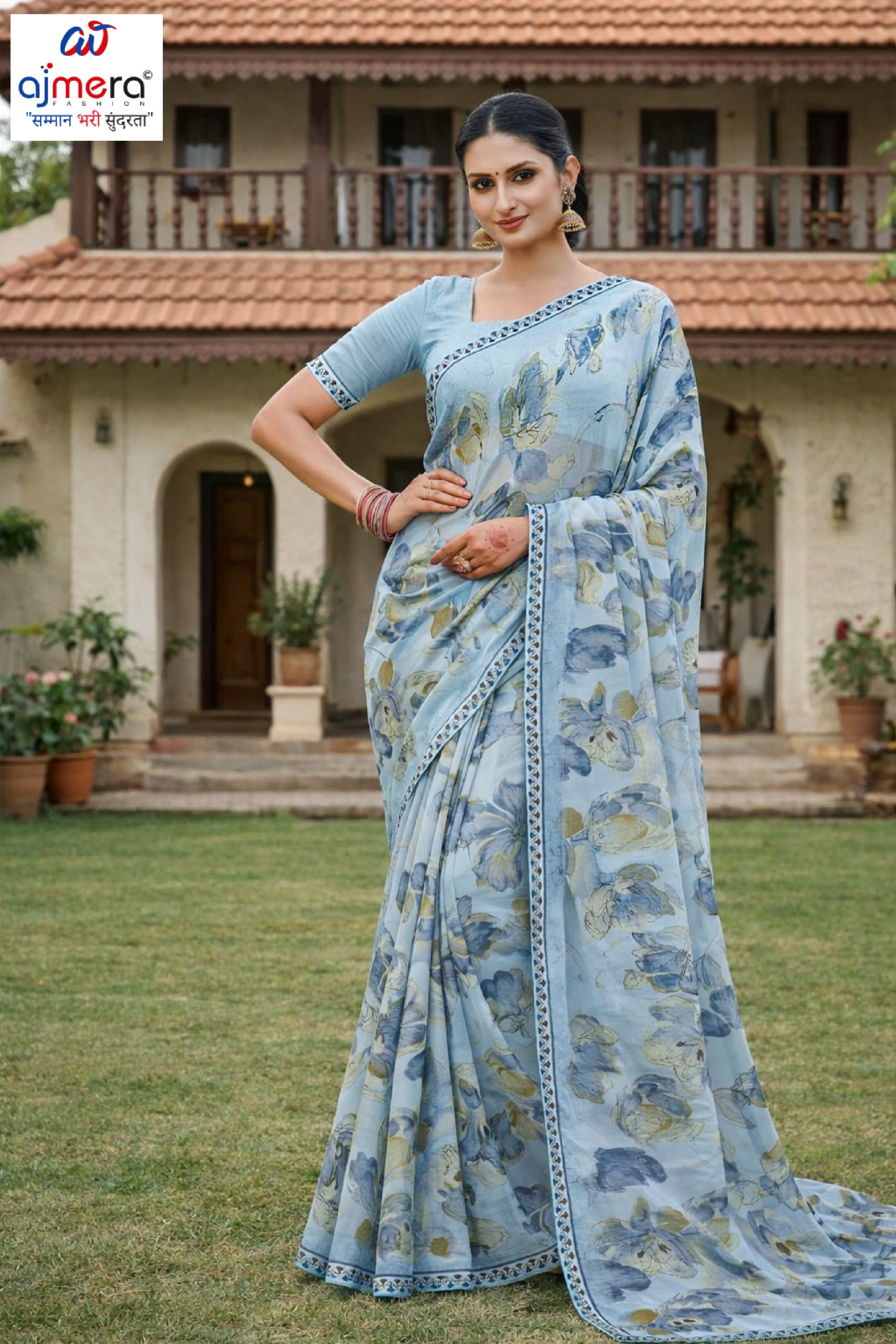 Graceful Printed Saree with Blouse Piece for Modern Ethnic Fashion  | RDD-FEMINA VOL-4