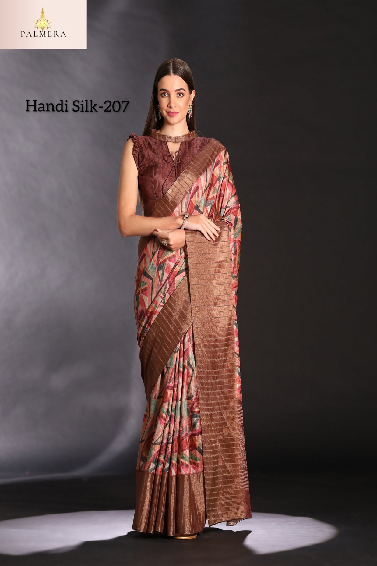 Handi Silk Handloom Silk Saree with Blouse for Premium Ethnic and Traditional Wear | ALL-HANDI SILK VOL-02