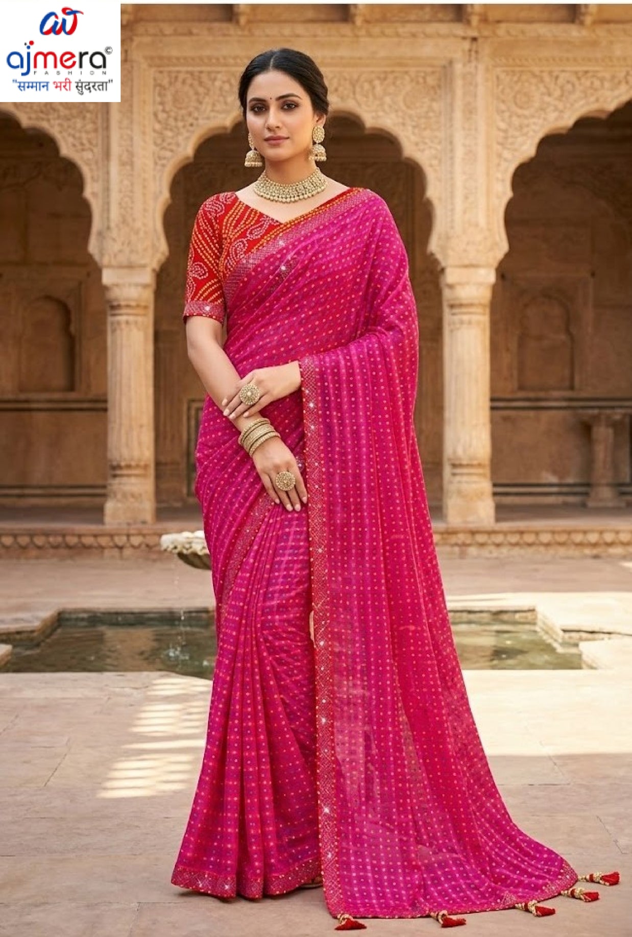 Designer Printed Saree with Blouse Piece for Special Occasions | SYF-RASAM VOL-01