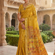 Graceful Printed Saree with Blouse Piece for Modern Ethnic Fashion | RMF-MAHIMA VOL-10