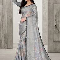 Exclusive Printed Saree with Blouse Piece for Elegant Ethnic Look | TTS-HEENA VOL-29