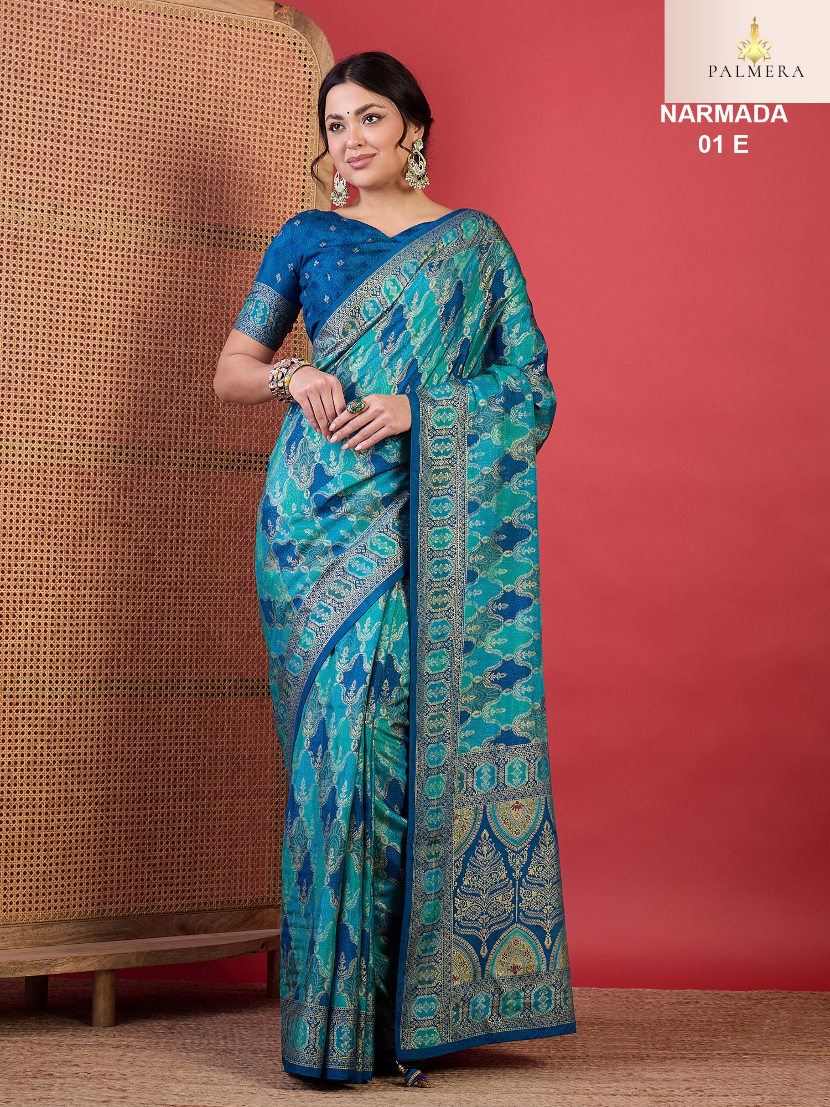 Palmera Saree Manufacturer and Palmera Saree Supplier | ALL-NARMADA-01