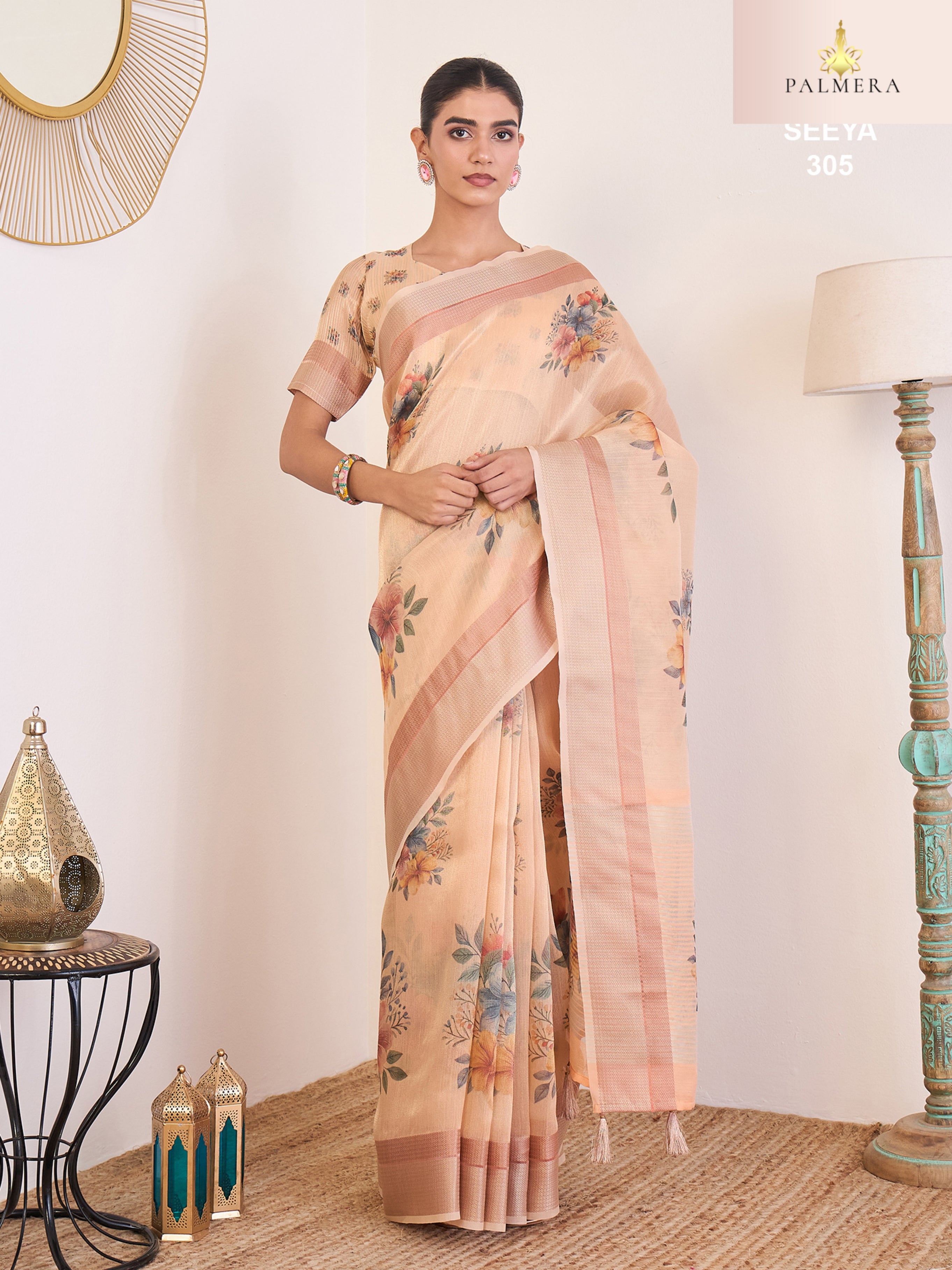 Palmera Saree Manufacturer and Palmera Saree Supplier | ALL-SEEYA VOL-03