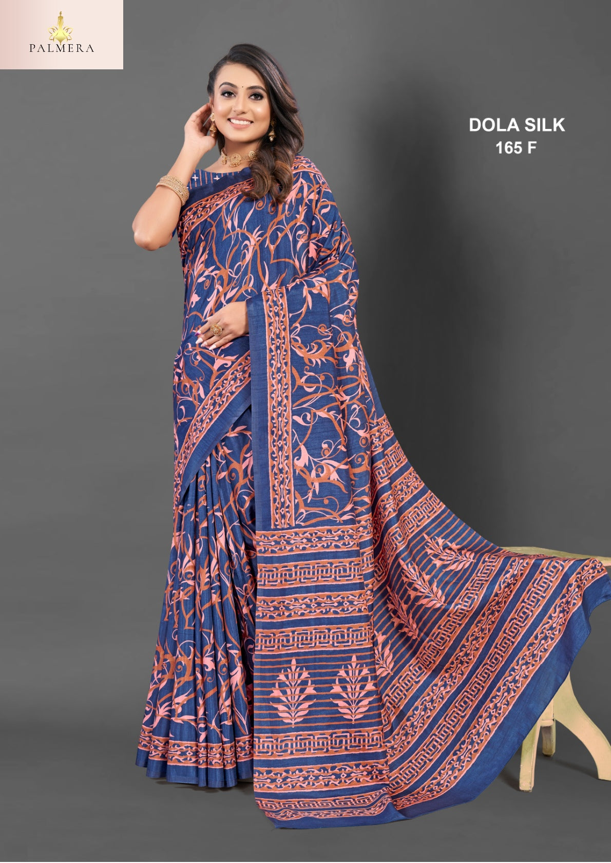 Dola Silk Blended Silk Saree with Blouse for Premium Ethnic and Designer Wear | ALL-DOLA SILK-165