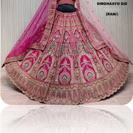 Hand Work Lehenga Blouse With Lehenga Dupatta Manufacturer Supplier Exporter|ABF-DIRGHAYU