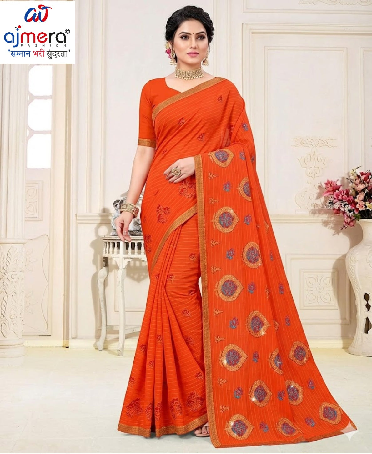 Daily Wear Cotton Saree with Without Blouse for Premium Ethnic and Traditional Wear | PJA-EK NAZAR