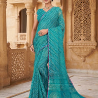 Designer Printed Saree with Blouse Piece for Special Occasions  | RMF-BANDHAN VOL-1