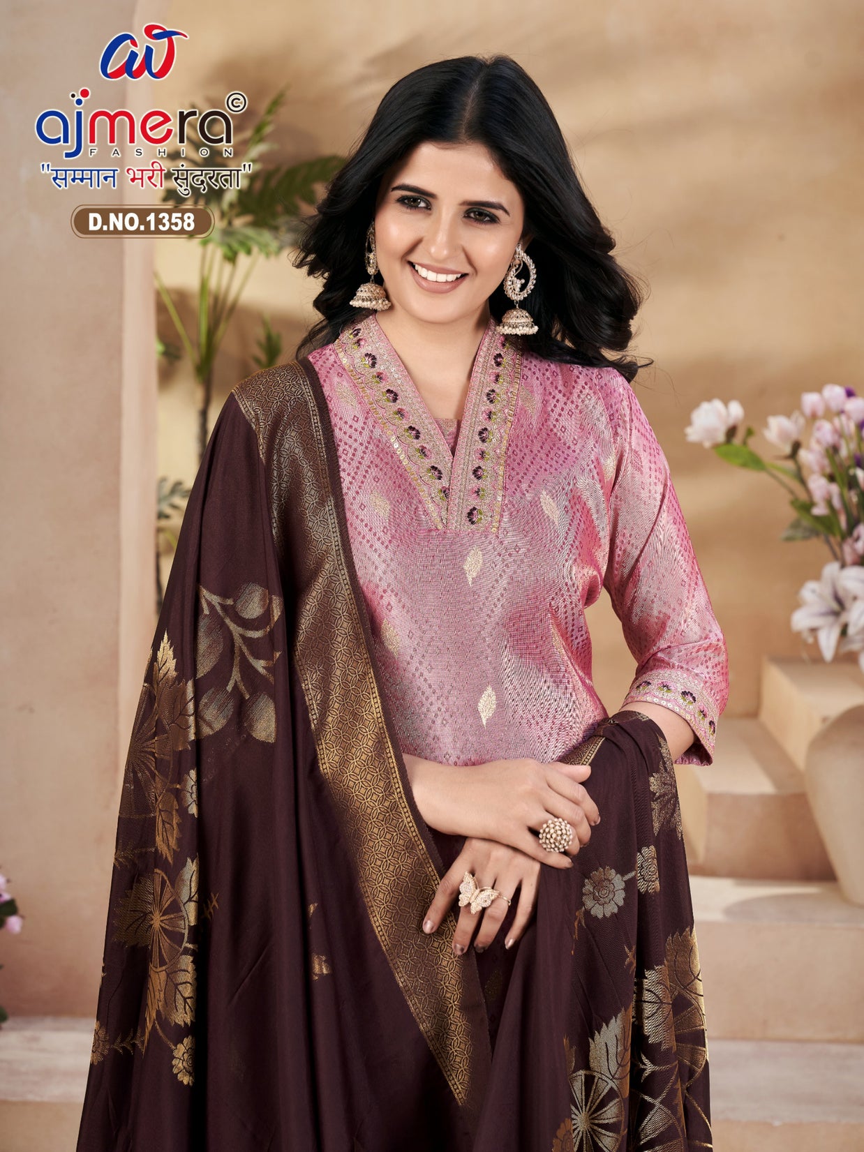 Designer Plus Size Premium Kurti Set for Women | JMH-1538 BIG SIZE